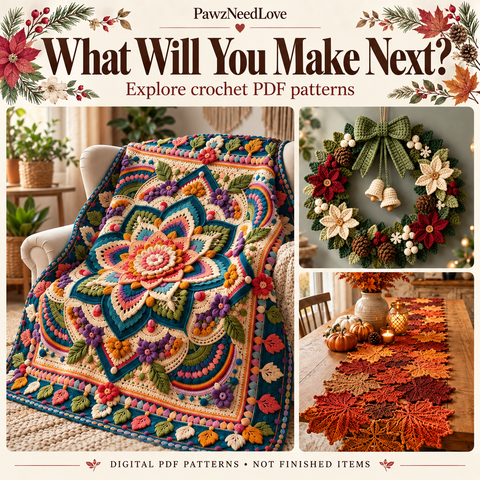 Free Crochet Ribbon Patterns.pdf Crochet PDF Patterns – Page 2 – PawzNeedLove.com