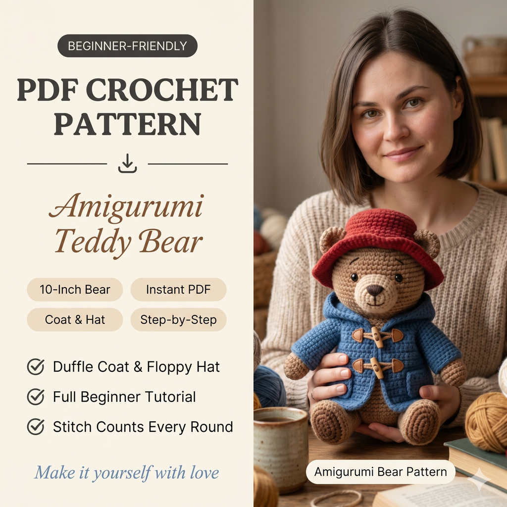Amigurumi Bear Crochet Pattern