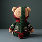 Christmas Bear Amigurumi Crochet Pattern — example project 3