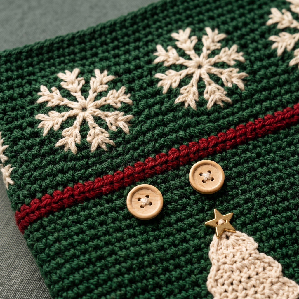 Christmas Bear Amigurumi Crochet Pattern — example project 6