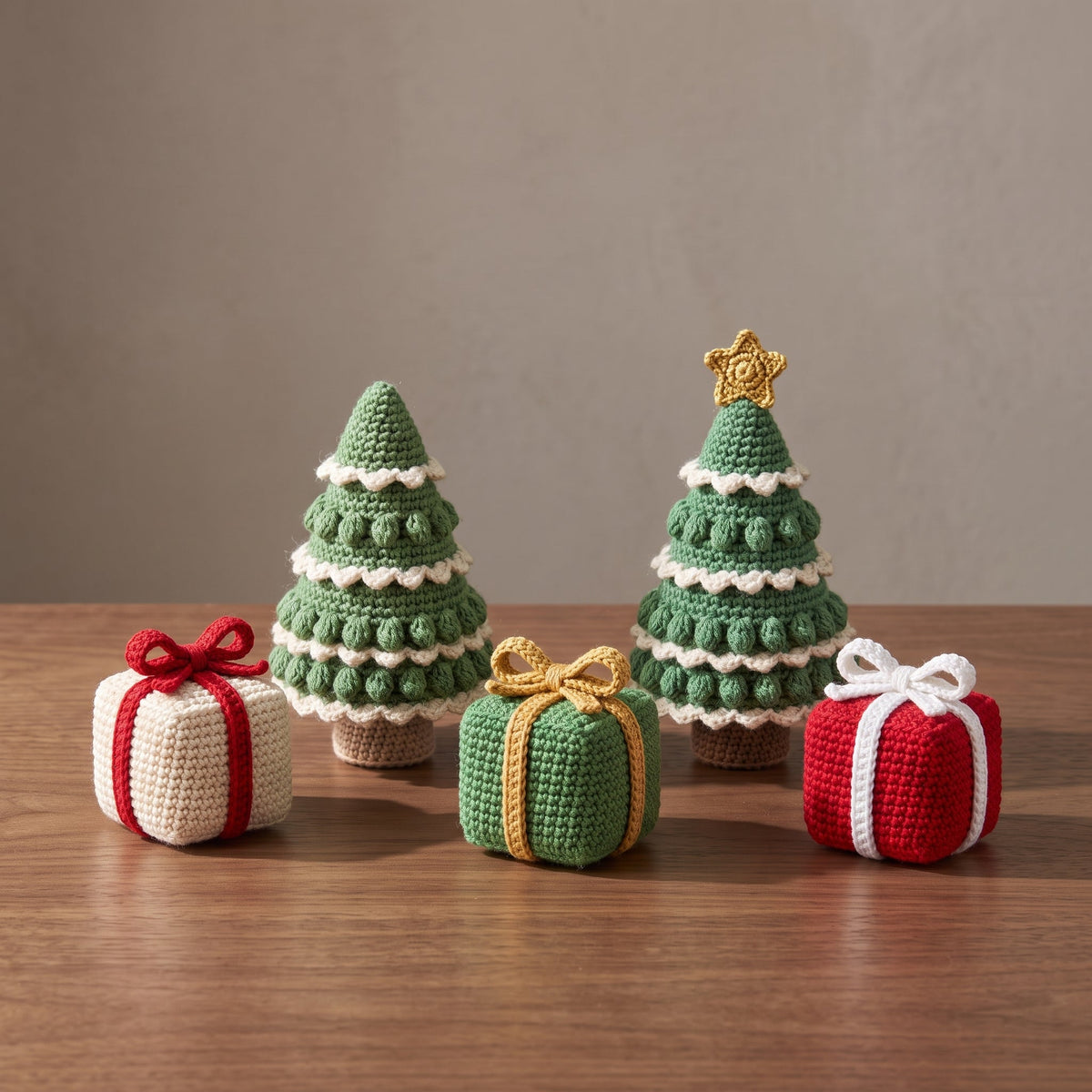 Lighted Christmas Cottage Crochet Pattern — example project 5