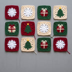 Christmas Granny Square Cardigan Crochet Pattern — example project 7