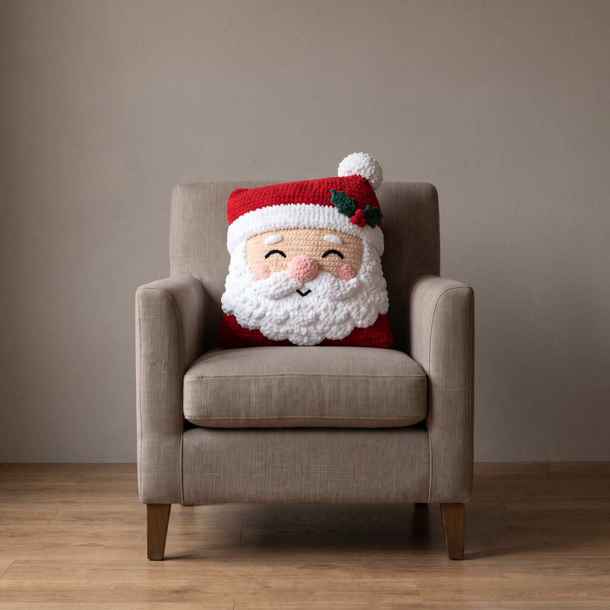 4 in 1 Christmas Character Pillow Crochet Pattern — example project 2