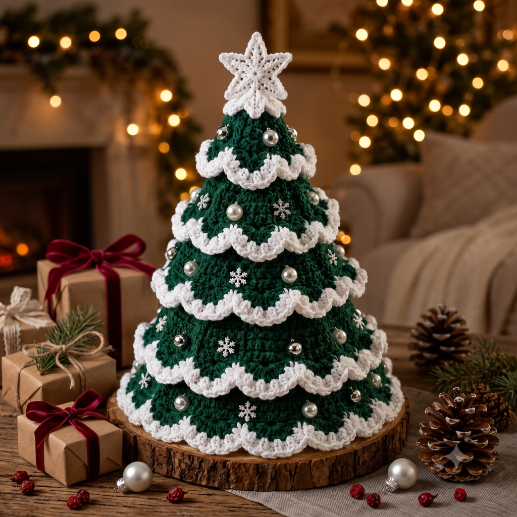Christmas Tree Crochet Pattern — example project 9