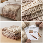 Dragon Scales Blanket Crochet Pattern