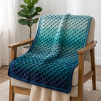 Dragon Scales Blanket Crochet Pattern