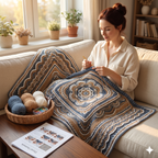 Floral Fantasia Blanket Crochet Pattern