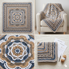 Floral Fantasia Blanket Crochet Pattern