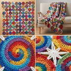 Spiral Swirl Blanket Crochet Pattern