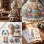 Granny Amigurumi Crochet Pattern