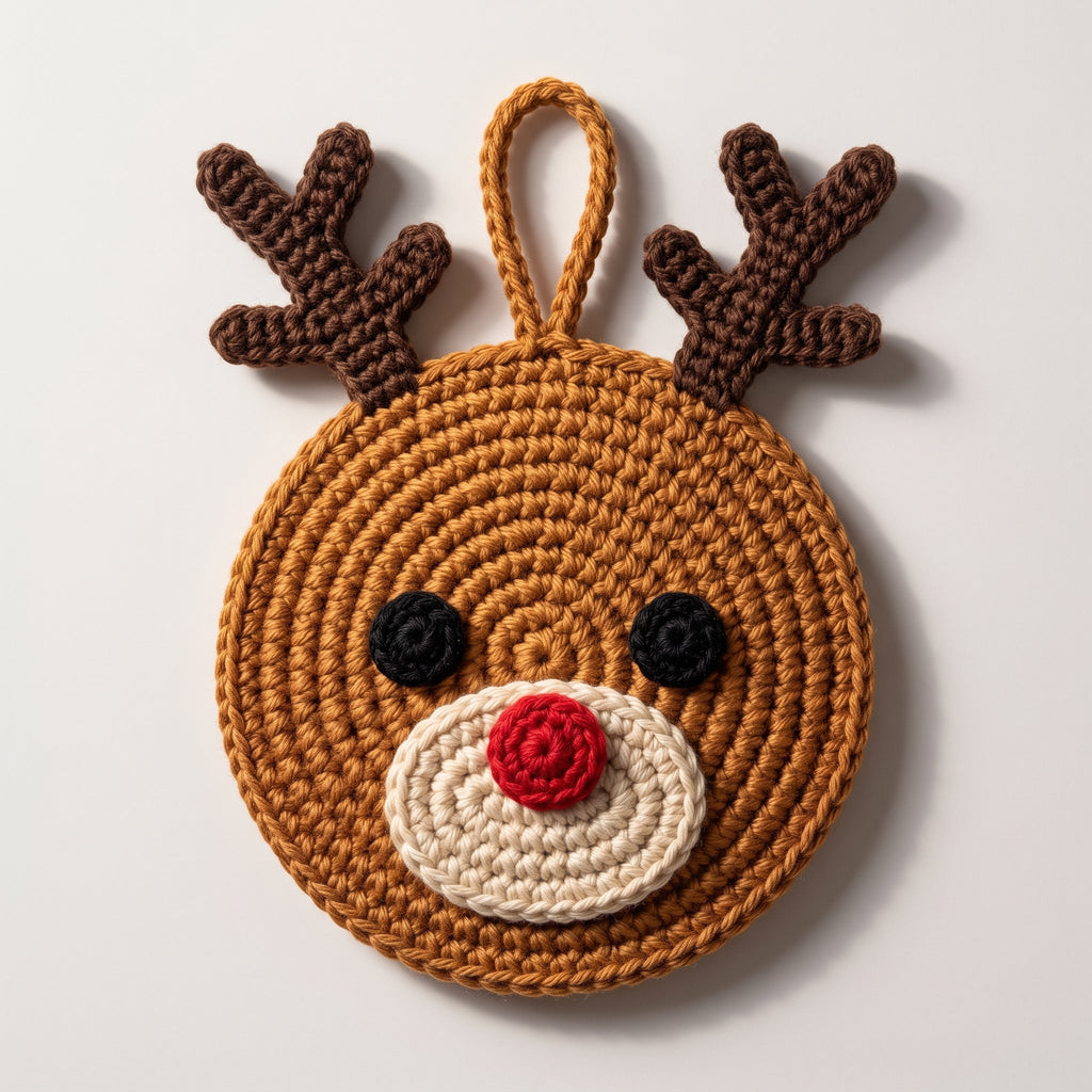 Christmas Ornament Crochet Pattern Set — example project 7