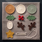Christmas Ornament Crochet Pattern Set — example project 2