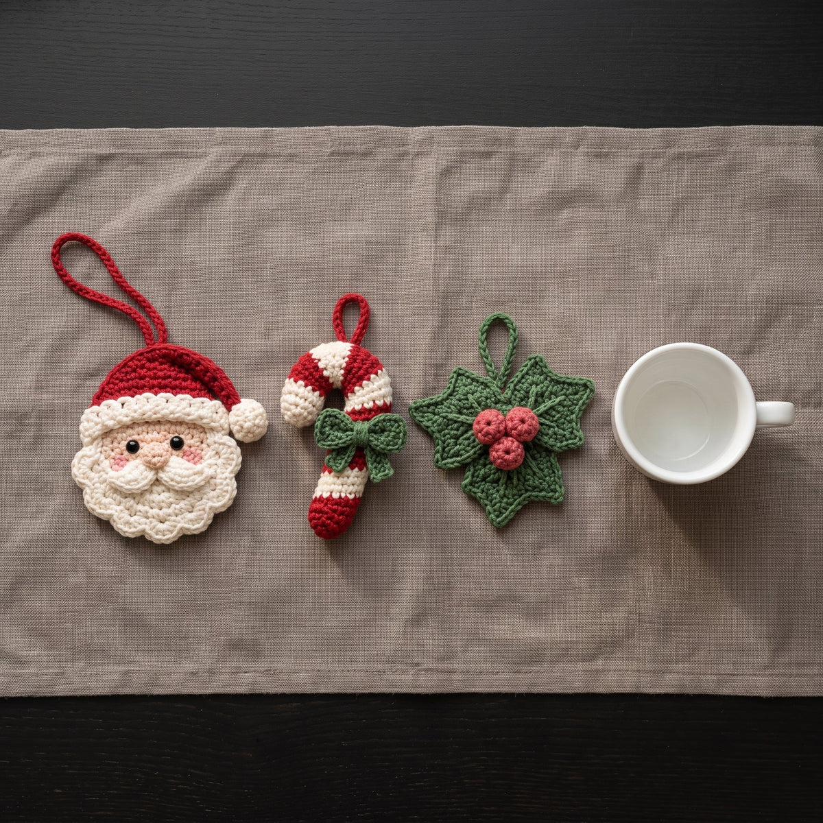 Christmas Ornament Crochet Pattern Set — example project 5