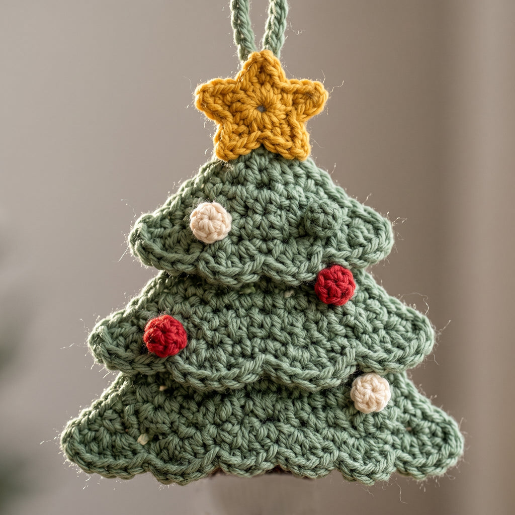 Christmas Ornament Crochet Pattern Set — example project 4