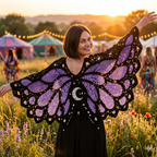 Monarch Butterfly Crochet Cardigan Pattern XS-5XL