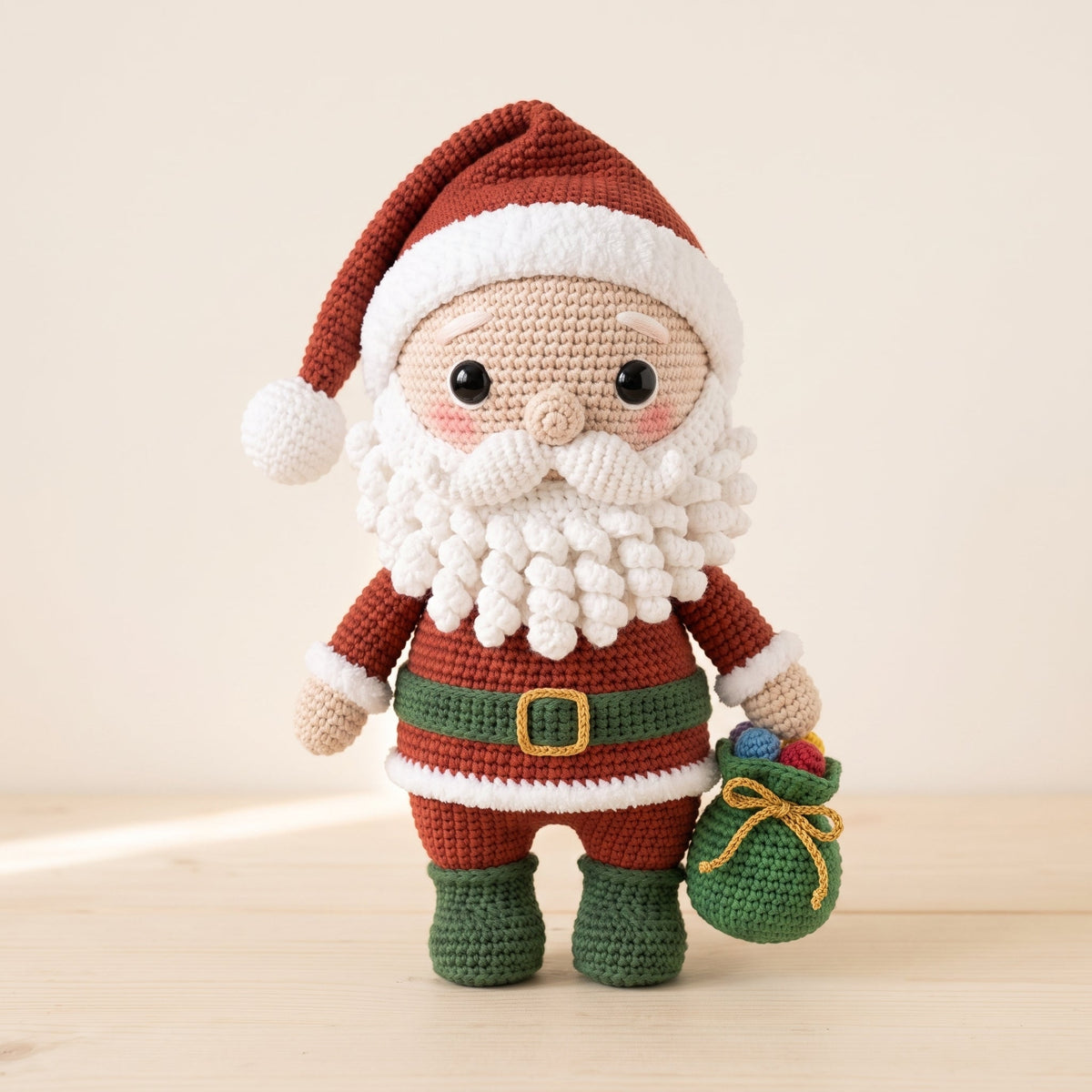 Santa Claus Amigurumi Crochet Pattern — example project 4