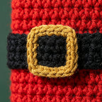 Santa Gift Box Cover Crochet Pattern — example project 2