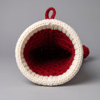 Textured Christmas Stocking Crochet Pattern — example project 3