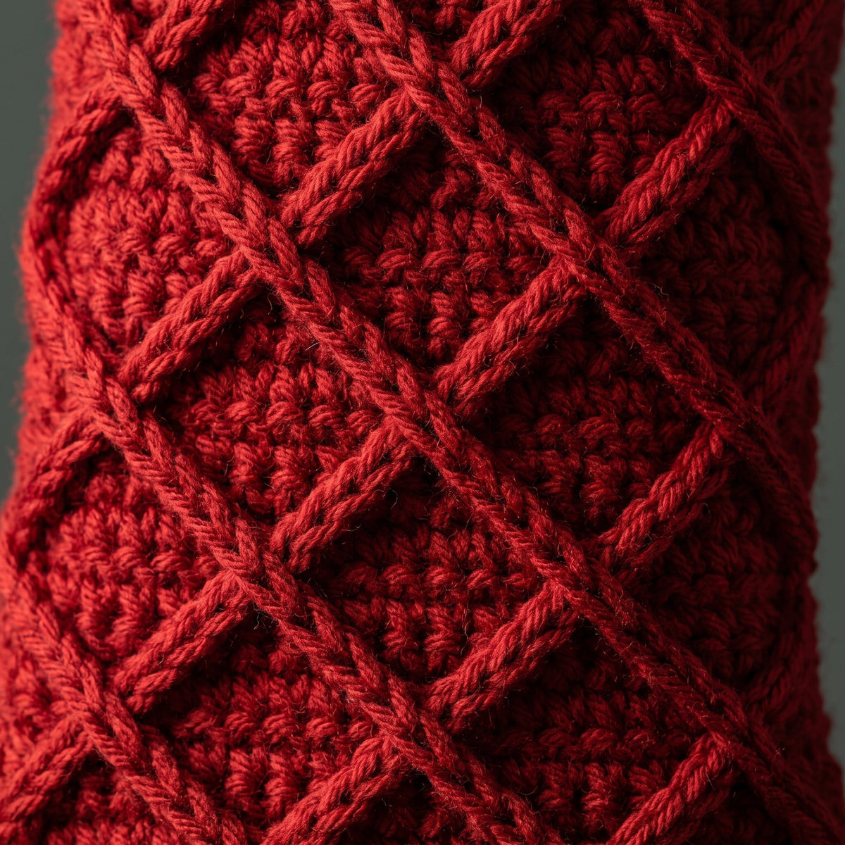 Textured Christmas Stocking Crochet Pattern — example project 5