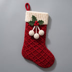Textured Christmas Stocking Crochet Pattern — example project 6
