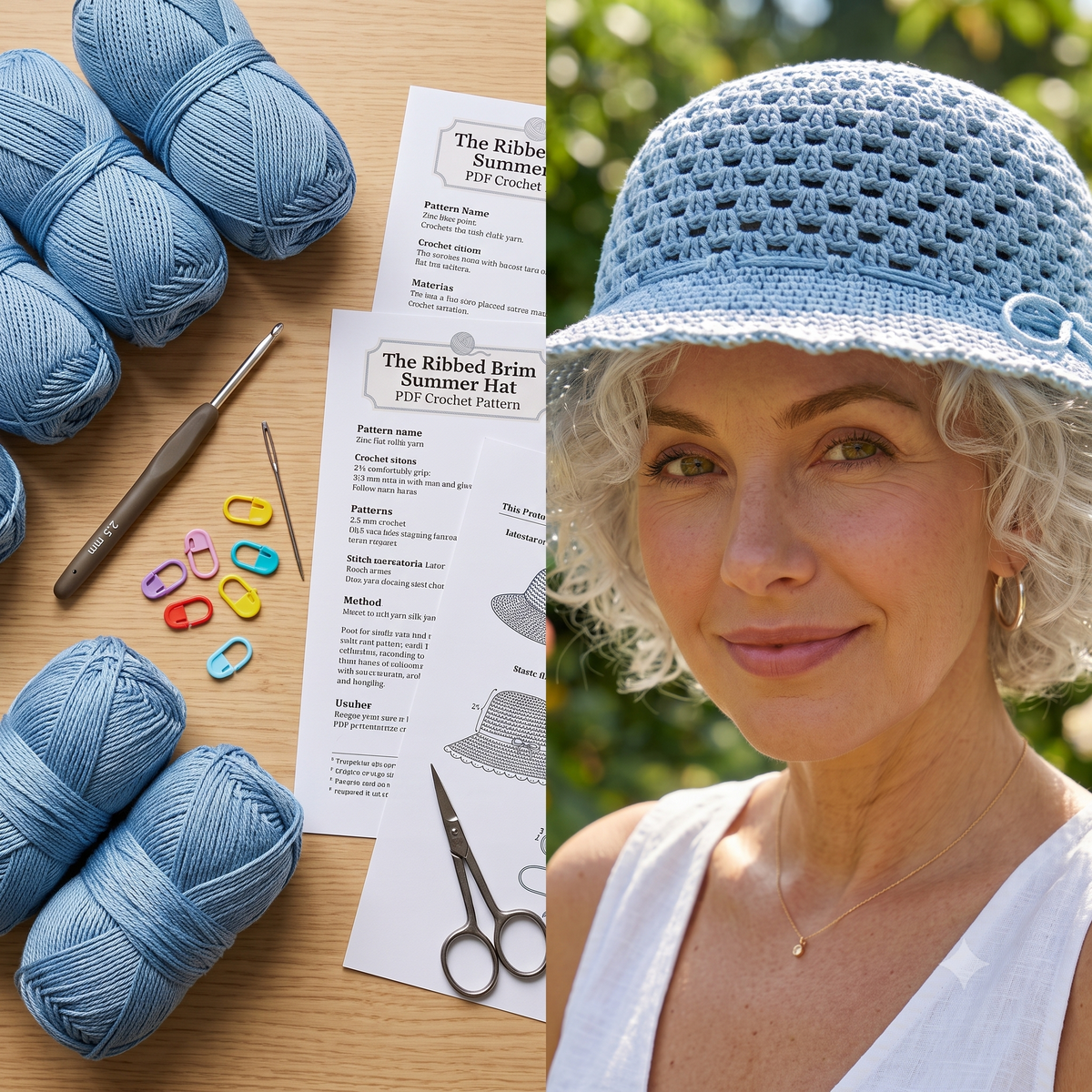 Crochet Sun Hat Pattern