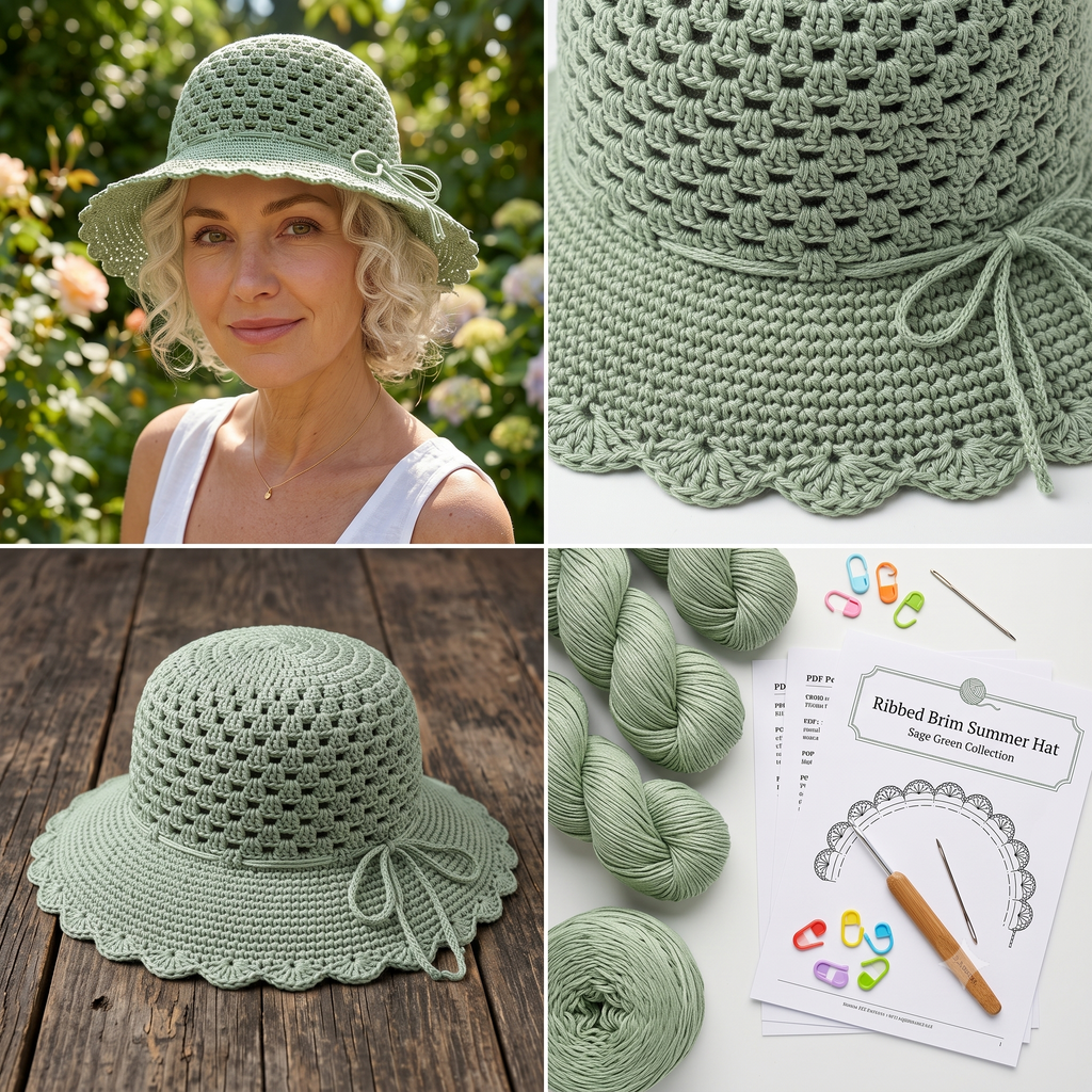 Crochet Sun Hat Pattern