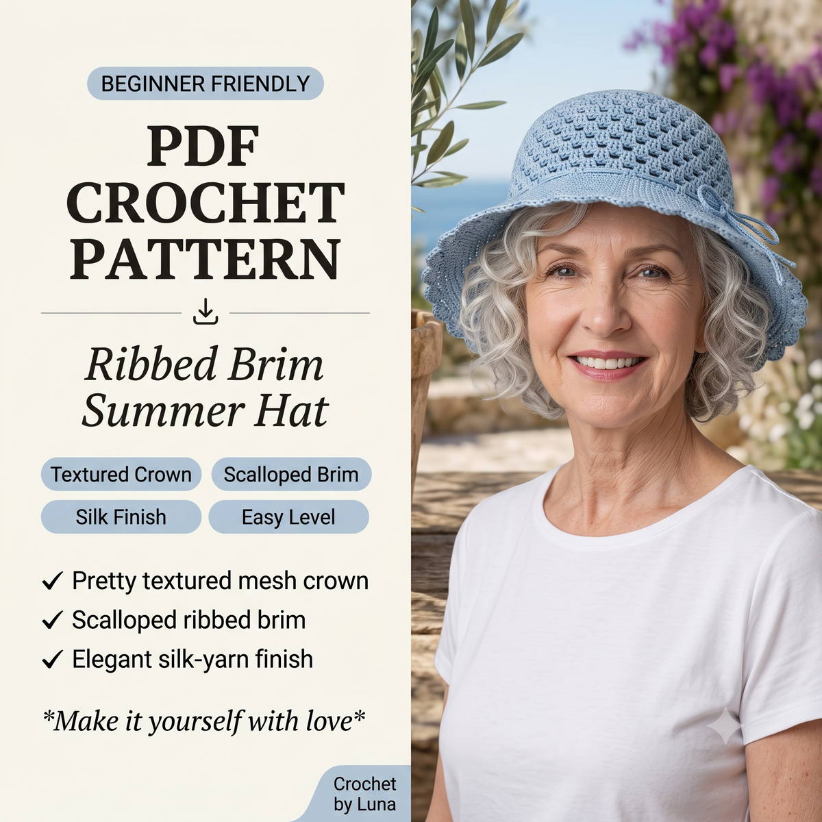 Crochet Sun Hat Pattern