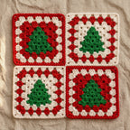 Christmas Tree Granny Square Crochet Pattern — example project 3