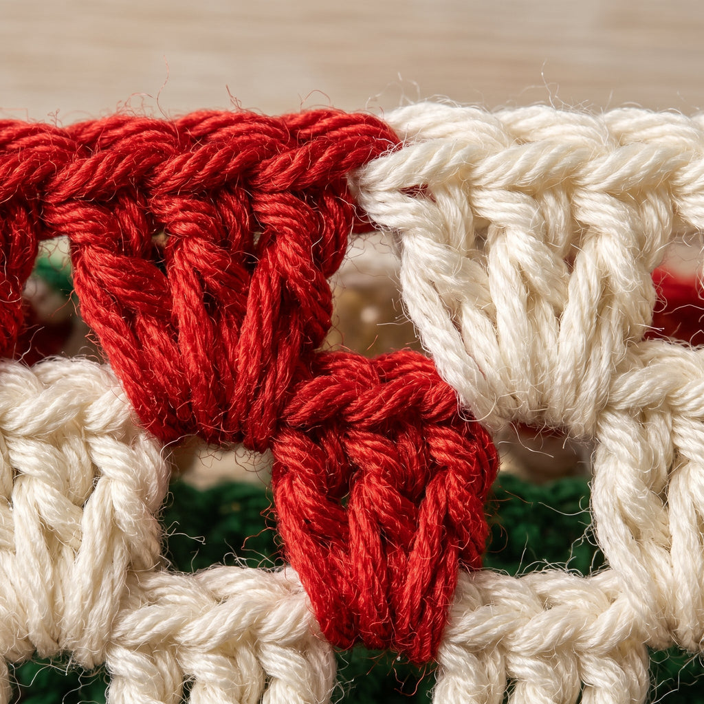 Christmas Tree Granny Square Crochet Pattern — example project 6