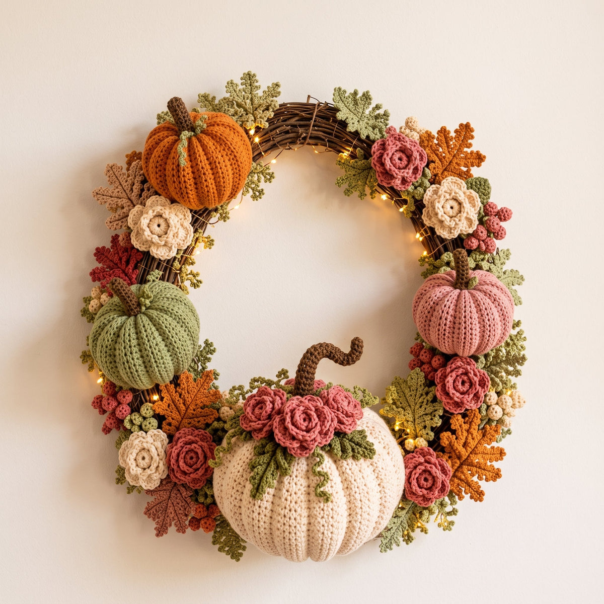 Fall Wreath Crochet Pattern — image 2