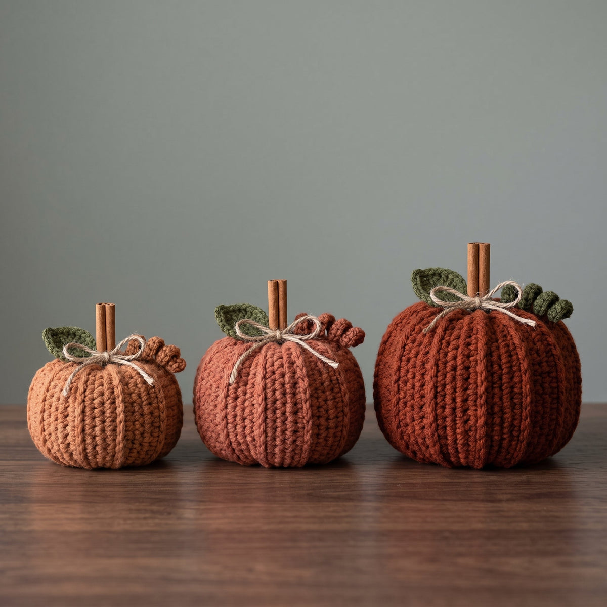 Chunky Crochet Pumpkin Pattern 3 Sizes — image 2
