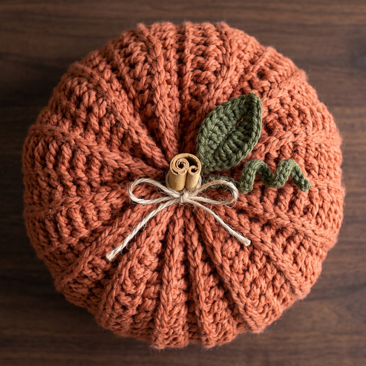 Chunky Crochet Pumpkin Pattern 3 Sizes — image 4