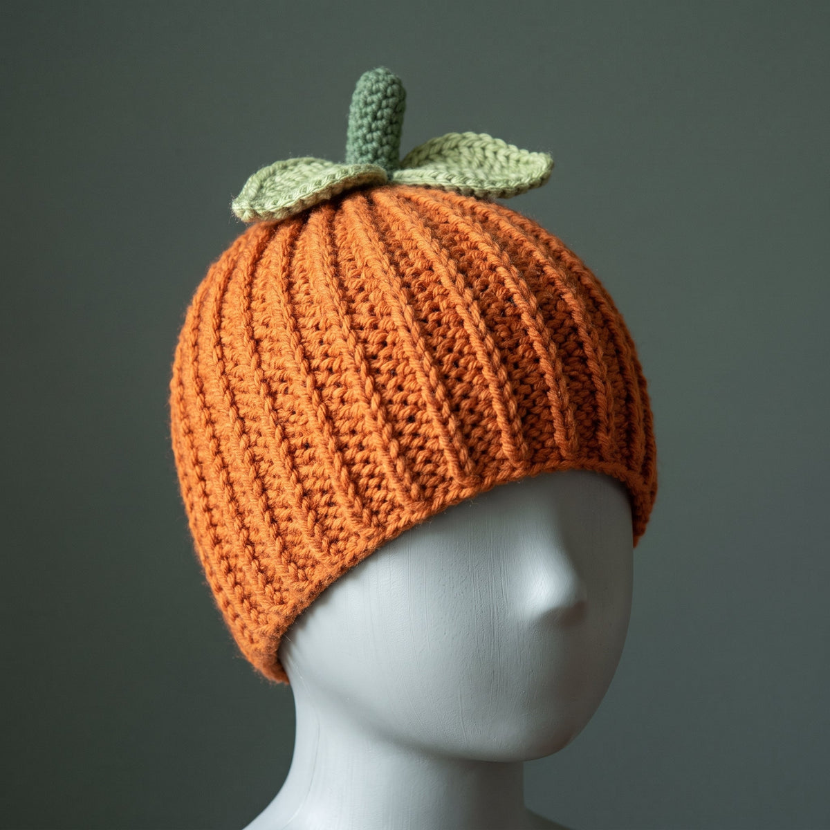 Crochet Pumpkin Hat Pattern 7 Sizes — image 3