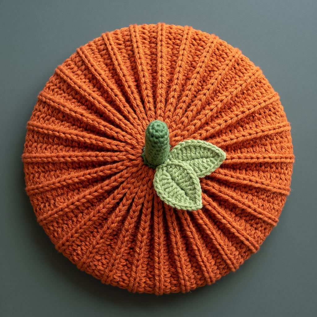 Crochet Pumpkin Hat Pattern 7 Sizes — image 5