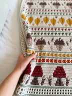 Fall Mosaic Blanket Crochet Pattern — image 12