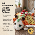 Fall Dragon Crochet Pattern — image 1