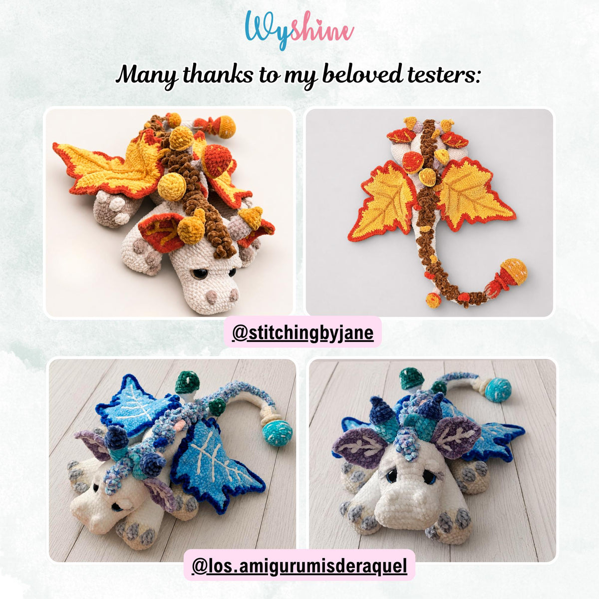 Fall Dragon Crochet Pattern — image 13