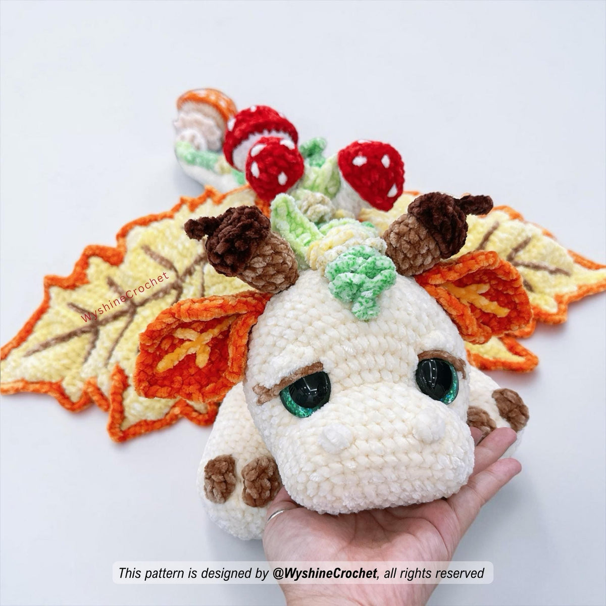 Fall Dragon Crochet Pattern — image 16