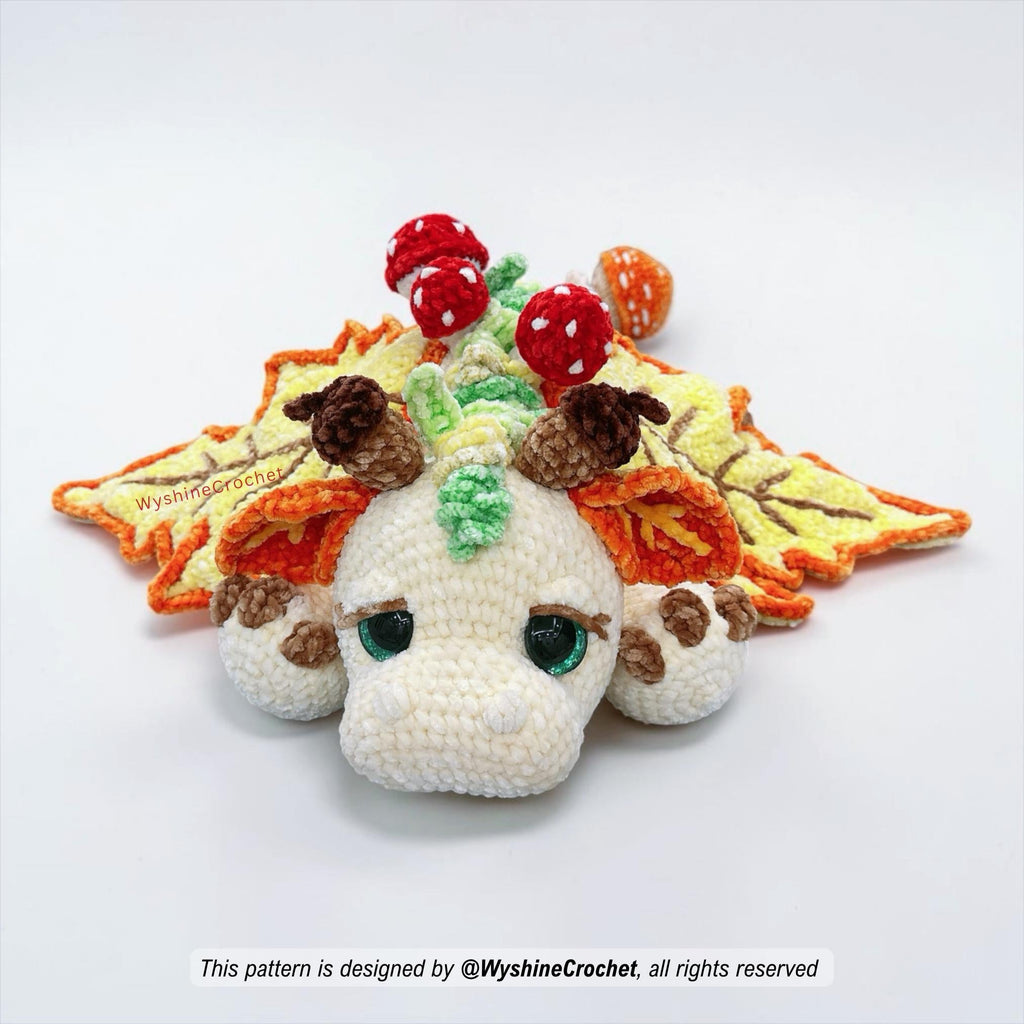 Fall Dragon Crochet Pattern — image 4