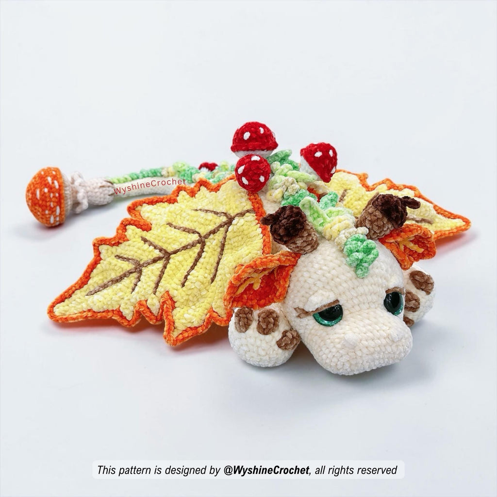 Fall Dragon Crochet Pattern — image 5