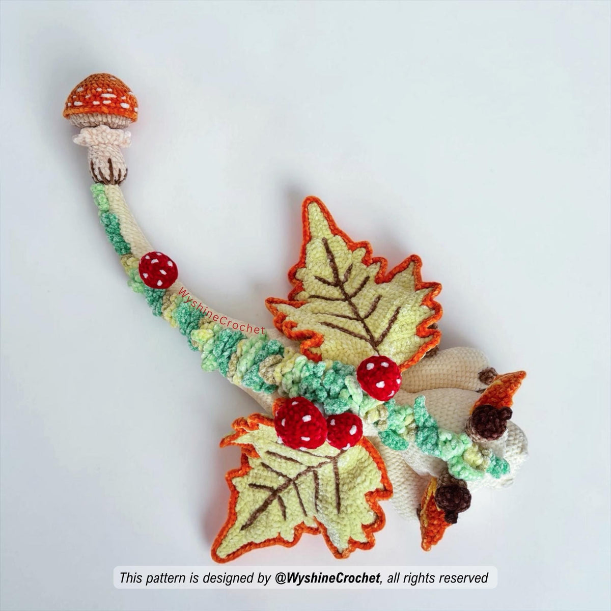 Fall Dragon Crochet Pattern — image 8