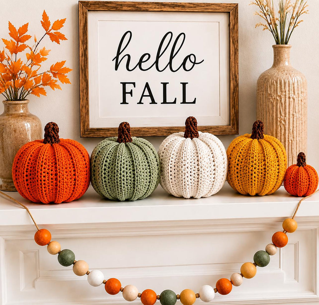 Crochet Pumpkin Pattern 5 Sizes — image 3
