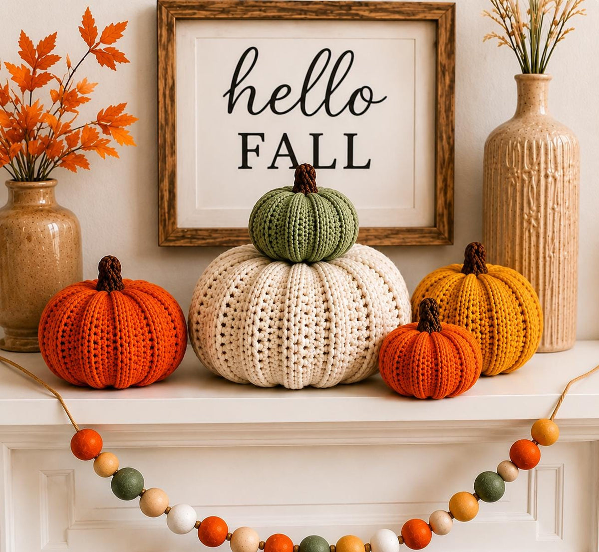 Crochet Pumpkin Pattern 5 Sizes — image 4