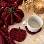 Pumpkin Coaster Set Crochet Pattern — image 10