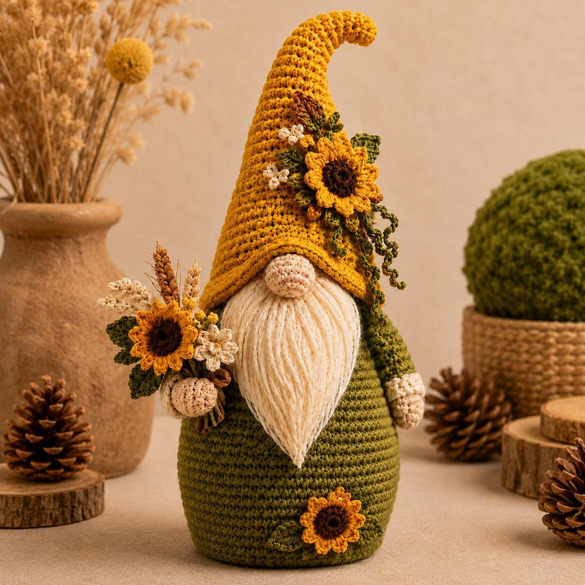 4 in 1 Seasonal Gnome Doll Crochet Pattern — image 4
