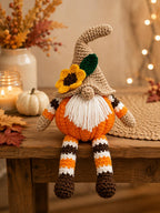 Pumpkin Gnome Amigurumi Crochet Pattern — image 2