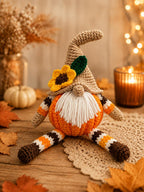 Pumpkin Gnome Amigurumi Crochet Pattern — image 3