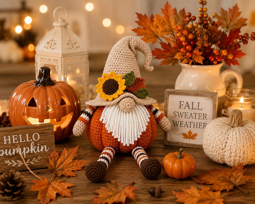 Pumpkin Gnome Amigurumi Crochet Pattern — image 7