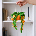 Pumpkin Potted Hanging Plant Crochet Pattern — image 3