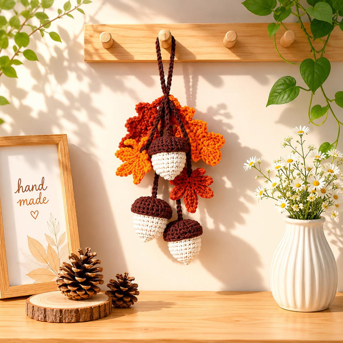 Acorn Autumn Leaves Crochet Pattern — image 2